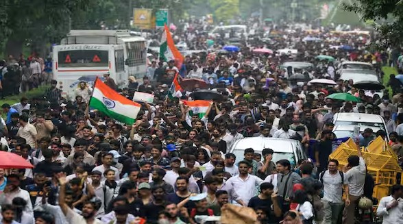 நீட் எதிர்ப்பு போராட்டத்தில் கலந்து கொண்ட மாணவர்கள் மீது  தடியடி நடத்திய இந்திய ஒன்றிய அரசுக்கும் நடந்த அனைத்தையும் எதிர்க்காமல் வேடிக்கை பார்க்கும் அனைத்து அரசியல் கட்சிகளுக்கும் கடும் கண்டனம்.